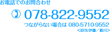 お問い合わせ電話番号